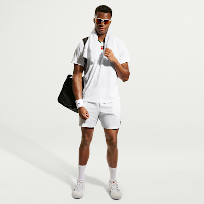 NikeCourt Slam Dri-FIT ADV Erkek Tenis Üstü görsel 4