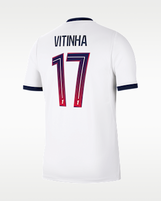 Мужские джерси Vitinha Paris Saint-Germain 2026/27 Stadium Away Nike Dri-FIT Soccer Jersey