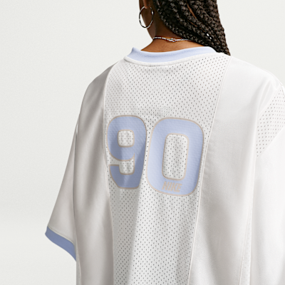 Nike Sportswear Bol Kesimli Kısa Kollu Grafikli Kadın Forması görsel 2