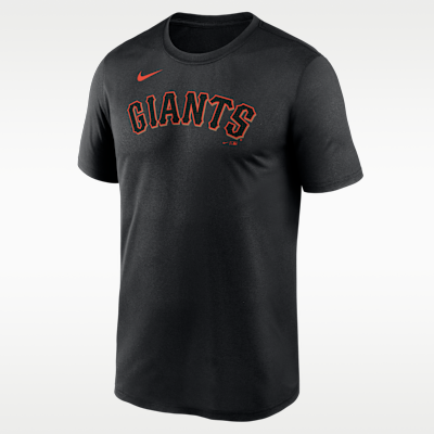 San Francisco Giants Fuse Wordmark Legend Men's Nike Dri-FIT MLB T-Shirt