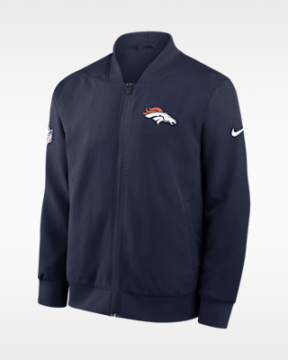 Мужская куртка Denver Broncos Sideline Nike NFL Full-Zip Bomber