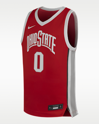 Детские джерси Ohio State Buckeyes Big Kids' Nike Basketball Replica Jersey для баскетбола