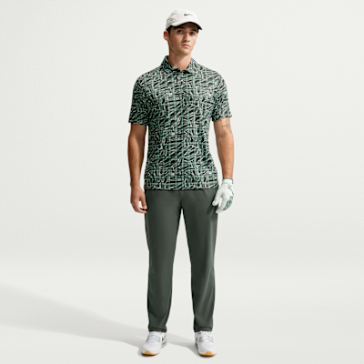 Nike Par Dri-FIT Tartan Camo Print Erkek Golf Polo Üstü görsel 4