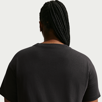 Nike Sportswear Classic Oversize Kısa Kollu Kadın Tişörtü (Büyük Beden) görsel 2