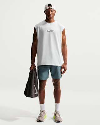 Nike Miler Men's Dri-FIT 18cm (approx.) Briefs-Lined Running Shorts