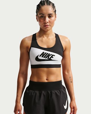 Женские  Nike Swoosh Medium-Support Padded Sports Bra