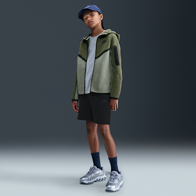Nike Sportswear Tech Fleece Big Kids' Full-Zip Hoodie