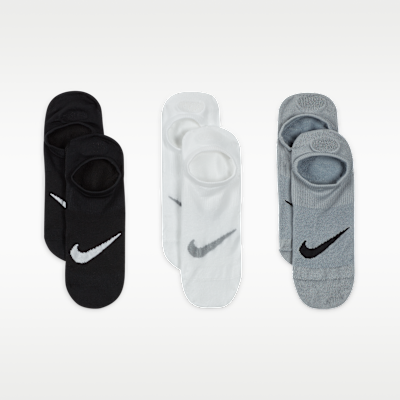 Nike Everyday Plus Lightweight Trainings-Footie-Socken für Damen (3 Paar)