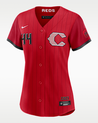 Женские джерси Elly De La Cruz Cincinnati Reds Nike MLB Stadium Jersey
