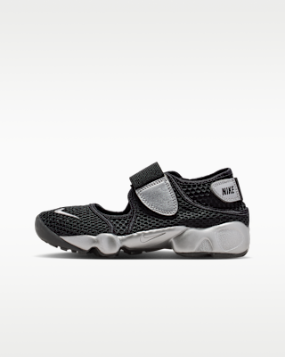 Nike  sneaker Zwart/Metallic Silver