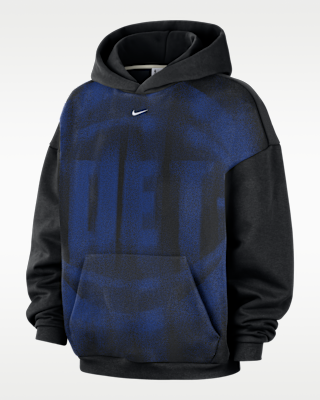 Мужское худи Detroit Pistons Standard Issue NBA Nike Fleece Basketball Hoodie для баскетбола