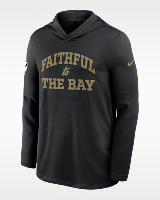 Мужские  San Francisco 49ers Rivalries Collection Sideline Nike Dri-FIT NFL Long-Sleeve Hooded Top