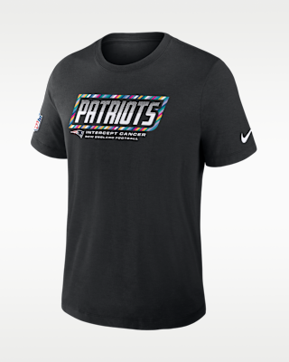 Мужская футболка New England Patriots Crucial Catch Sideline Nike Dri-FIT NFL