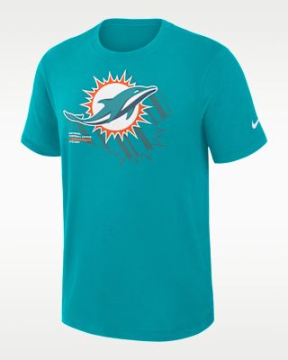 Мужская футболка Miami Dolphins Slub Nike Dri-FIT NFL