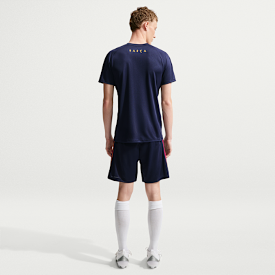 Nike FC Barcelona Strike Nike Dri-FIT Kısa Kollu Erkek Futbol Üstü görsel 5