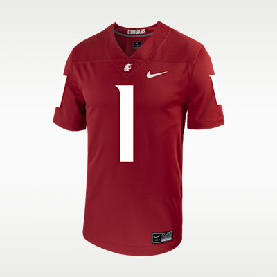 Jersey de fútbol americano universitario Nike Replica para hombre Washington State