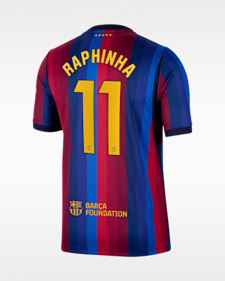 Мужские джерси Raphinha FC Barcelona 2026/27 Stadium Home Nike Dri-FIT Soccer Jersey