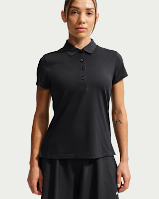 Женские шорты Nike Golf Club Dri-FIT UV Short-Sleeve Golf Polo
