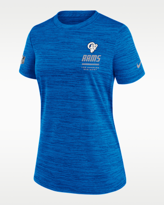 Женская футболка Los Angeles Rams Sideline Velocity Nike Dri-FIT NFL