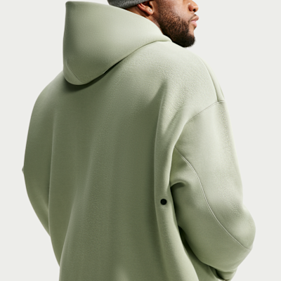 Nike Tech Fleece Tam Boy Fermuarlı Erkek Kapüşonlu Üst görsel 8