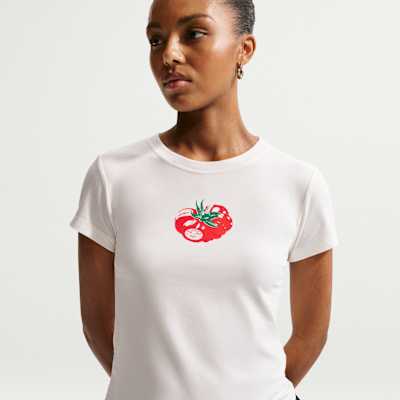 Nike — Nike Sportswear Chill Knit Women's Slim Mod-Cropped T-Shirt