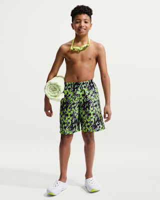 Детские шорты Nike Swim Breaker Big Kids' (Boys') 7" Brief-Lined Volley Short