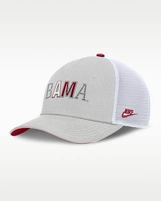 Женские  Alabama Legacy Basketball Rise Nike College Trucker Adjustable Hat для баскетбола
