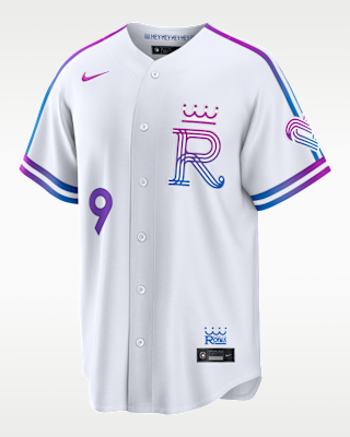 Мужские джерси Vinnie Pasquantino Kansas City Royals City Connect Nike MLB Stadium Jersey
