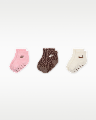Детские носки Nike Wild Warmth Infant/Toddler Ribbed Gripper Socks (3 Pairs)