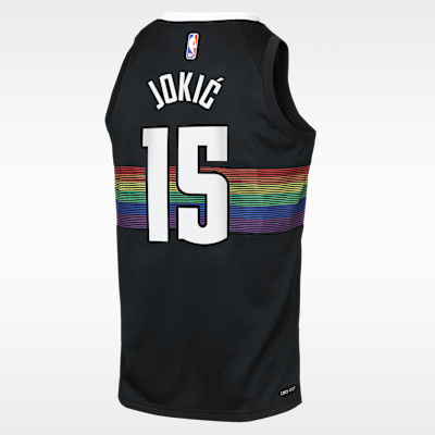 Jersey Nike de la NBA Swingman para niños talla grande Nikola Jokić Denver Nuggets City Edition