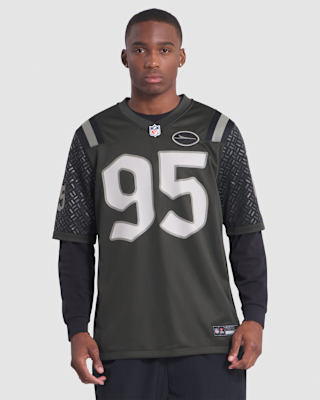 Мужские джерси Quinnen Williams New York Jets Rivalries Collection Men’s Nike NFL Game Jersey