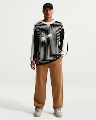 Мужские  Nike Club Open-Hem Fleece Pants