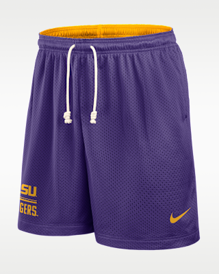 Мужские шорты LSU Courtside Nike Dri-FIT College Reversible Shorts