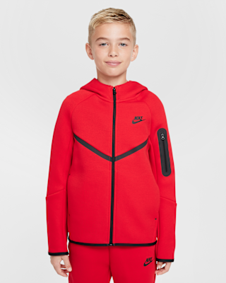 Детское худи Nike Sportswear Tech Fleece Big Kids' Full-Zip Hoodie