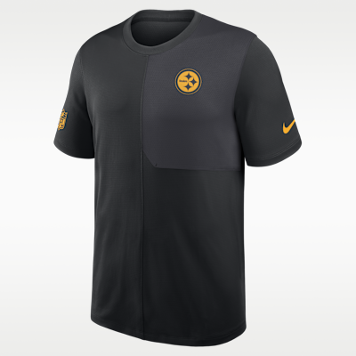 Playera Nike Dri-FIT de la NFL para hombre Pittsburgh Steelers Sideline Coach