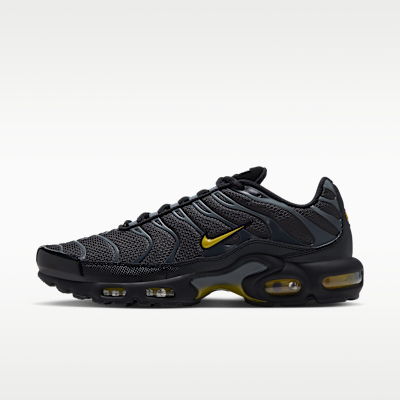 Nike Air Max Plus sneaker Dark Smoke Grey/Zwart/Cool Grey/Chrome Yellow