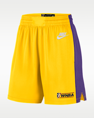 Женские шорты Los Angeles Sparks Court Origins Nike Dri-FIT Victory Knee-Length Shorts