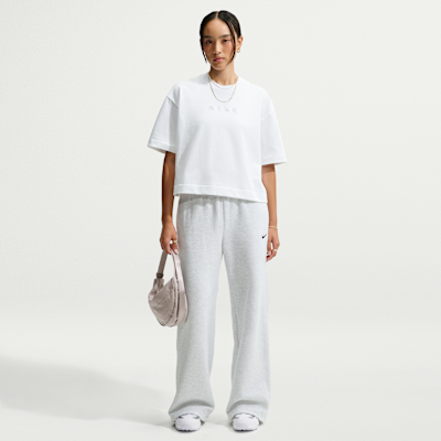 Nike Sportswear Mod-Crop Oversize Kadın Tişörtü görsel 4