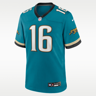 Jersey de fútbol americano Game para hombre NFL Jacksonville Jaguars (Trevor Lawrence)
