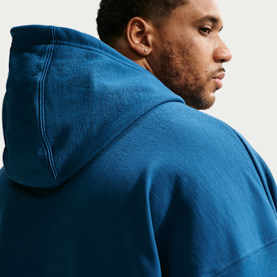 Nike Sportswear Club Oversize Fransız Havlu Kumaşı Erkek Kapüşonlu Sweatshirt'ü görsel 8