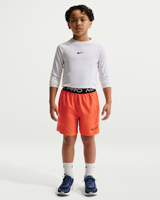 Детские шорты Nike Pro Big Kids' (Boys') Dri-FIT Training Shorts для тренировок