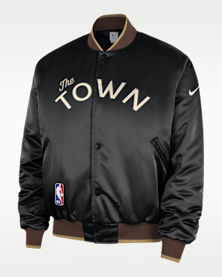 Мужская куртка Golden State Warriors City Edition Nike NBA Premium