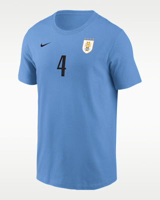 Мужская футболка Ronald Araújo Uruguay Nike Soccer