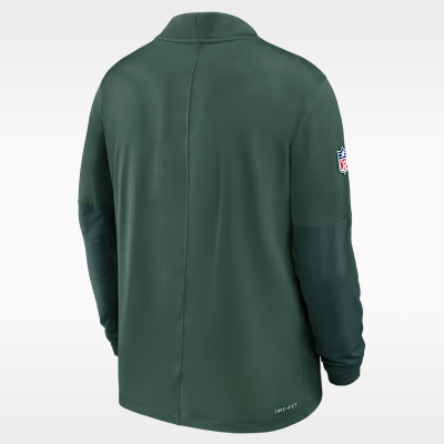 Green Bay Packers Feel The Pressure Men's Nike Dri-FIT NFL 1/2-Zip Top