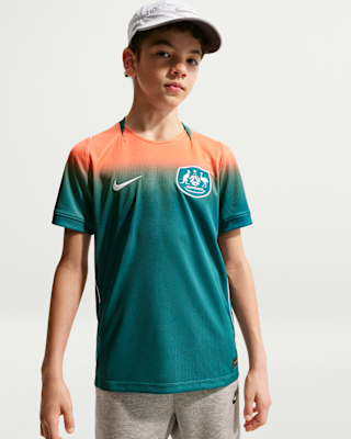 Детские джерси Australia 2026 Stadium Away Big Kids' Nike Dri-FIT Soccer Replica Jersey