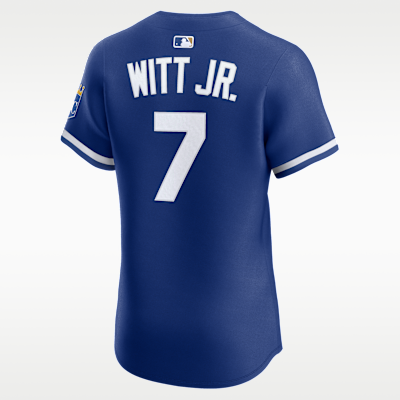 Bobby Witt Jr. Kansas City Royals Men's Nike Dri-FIT ADV MLB Elite Jersey