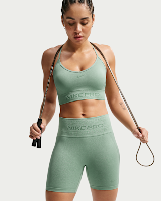 Женские  Nike Pro Seamless Light-Support Padded Sports Bra