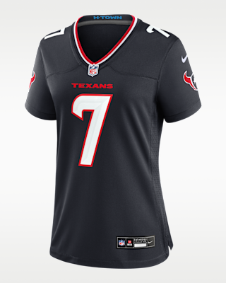 Женские джерси C.J. Stroud Houston Texans Nike NFL Game Football Jersey для футбола