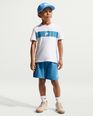 Nike Sportswear Futura Icon zweiteiliges Shorts-Set für jüngere Kinder ...