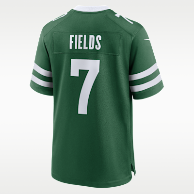 Justin Fields New York Jets Men's Nike NFL Game Jersey